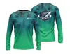 Suéter Pulóver Deportivo Casual de Manga Larga con Cuello Redondo Estampado 3D Retro Digital para Hombre 2024 Europeo y Americano Transfronterizo