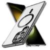 Funda magnética Phantom para teléfono adecuada para Samsung S25Ultra S24Ultra Transparente S23Fe Anticaídas A16 Funda Protectora