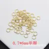 Corrente Extensora Lagosta 9 Pinos Banhada a Ouro 18K Contas Material DIY Pulseira Colar Acessórios Banhado a Ouro com Preservação de Cor