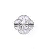 Hebilla Retro Hueca de Seda para Toalla Patrón Escalonado Exquisito Lujo Ligero Bufanda Ropa Cuello Clip de Fijación Accesorios Multifuncionales