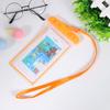 8 bolsa à prova d'água luminosa para celular tela sensível ao toque natação pode ser fotografada parque aquático bolsa externa para celular personalização