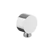 Soporte de pared empotrado oculto de cobre puro para ducha de mano, soporte para rociador de mano, juego de accesorios de asiento de pared, fabricante