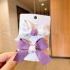 Horquilla de lazo para niña, pinza para flequillo lateral de Corea del Sur, tocado para niña pequeña, lindos accesorios para el cabello de bebé Mori