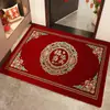 Nuevo Felpudo Rojo para Puerta de Entrada, Felpudo de Alta Calidad para Puertas Deslizantes, Felpudo Antideslizante, No Requiere Lavado, Resistente a la Suciedad, Cortable