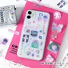 Infeel.Me Serie Daydream Set de Cinta de PET con Purpurina de Seis Tiras Largas Cinta para Diario Estilo ins