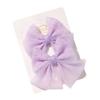 Amazon Nuevo Traje de Lazo de Gasa Dulce Horquilla para el Cabello de Niños Hecha a Mano Bebé Princesa Clip Lateral Horquilla 3595