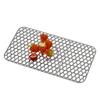 Protector de fregadero de silicona con diseño de gota de agua transfronterizo, almohadilla de aislamiento térmico, almohadilla de silicona para fregadero de cocina, anticolisión, antideslizante, con drenaje