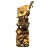 Fábrica de Esculturas em Madeira Esculturas em Raiz Ornamentos Estátua de Guanyin Maitreya Grande Guan Gong Dragão e Fênix de Ébano Figuras de Tuia de Taihang Artesanato para Sala de Estar