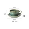 Taza de Café de Cerámica Japonesa Torneada en Horno, Taza de Restaurante Resistente a Altas Temperaturas, Vaso de Agua para Dormitorio, Taza de Desayuno para el Hogar