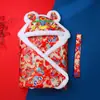 Colcha para bebé para otoño e invierno, acolchada, estilo chino, festiva, bolsa para bebé recién nacido, colcha para bebé recién nacido, manta para bebé de fuera de la ciudad, bebé BB02