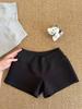 Shorts Deportivos Casuales Grises para Mujer Verano 2025 Nuevo Estilo Ropa Exterior Spice Girl Cintura Alta Ajustados Hot Pants