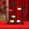 Decoraciones de compromiso, adornos pequeños, accesorios para postres, decoraciones de boda, bandejas para postres, exhibidores de postres, montaje completo de mesa, pasteles de boda, estilo chino