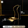 Suporte Especial para Colher de Sopa de Hotel de Luxo Suporte para Colher Masculino Suporte para Escorredor de Panela Quente Comercial Suporte para Colher de Aço Inoxidável Espessado Dourado