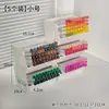 Caixa de Armazenamento para Canetas Marcadoras, Estilo de Inserção Inclinado, Porta-Canetas de Grande Capacidade, Porta-Canetas de Mesa para Crianças, Organizador de Armazenamento para Canetas de Aquarela e Lápis de Cor
