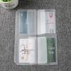 Padrão 6 Furos A5A6 Plástico Saco de Armazenamento de Folhas Soltas Tn Caderno de Viagem Miolo Interno Eva Saco para Documentos de Recibo À Prova d'Água