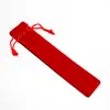 Suministro Directo de Fábrica Bolsa con Cordón Felpa de Doble Cara Grosor Extra Estuche para Bolígrafos Bolsa de Regalo Venta al por Mayor LOGOTIPO
