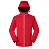 Jaqueta forrada de lã de uma peça Custom Outono e Inverno ao ar livre engrossado terno de montanhismo Loose Windbreaker Coat Grupo Roupas de Trabalho