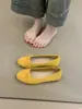 Encuentro Primerizo Temporada Bailarinas Suaves 2026 Primavera Dulce Francesa Hada Dulce Lazo Punta Redonda Zapatos Planos Bajos