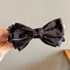Pinza grande para el pelo estilo coreano para mujer, pinza banana para coleta alta, suave y elegante, lindo accesorio para el cabello