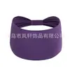 Nueva Diadema Deportiva Elástica de Color Sólido Europea y Americana Diadema Ancha para Yoga Diadema Absorbente de Sudor Moda Pañuelo para la Cabeza Diadema Accesorios para el Cabello