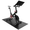Tapete para Bicicleta Alfombra Tapete para Caminadora Tapete para Equipo de Fitness Tapete para Equipo Deportivo Protección Piso Gimnasio en Casa Forja