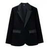 Ropa Popular para Mujer de Diseño Sencillo Versátil Elegante Blazer para el Trabajo, Popular en Aliexpress Europeo y Americano Transfronterizo