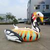 Suministro spot PVC inflable adulto color Montura de cisne. Cama flotante grande de ganso flor inflable, engrosada y duradera