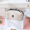 Bolsa de almuerzo portátil para mujer, bolsa de viaje para cosméticos, bolsa de lona para guardar cosméticos, venta al por mayor