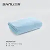Sanli Toalla Terciopelo Coral Toalla de Baño Microfibra Toalla de Baño Grande Toalla para Belleza y Peluquería Adulto Toalla de Baño Onda de Agua