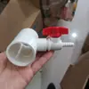Accesorios de Tubería Aerador Micro-Poroso, Codo Reductor en T, Válvula de Bola, Disco Aireador para Estanques de Peces, Conector de Tubería de Aireación