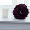135 Piezas de Hortensia Artificial Grande de Rama Única Francesa Exportación Transfronteriza Venta al por Mayor Decoración para el Hogar y Bodas Flores Artificiales de Interior