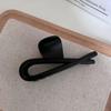 Pinza de pelo acrílica retro de aspecto sencillo para mujer, nueva pinza de tiburón de alta gama, horquilla grande para la parte posterior de la cabeza