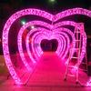 Linterna de arco de amor LED túnel de tiempo dinámico espectáculo de luces de ensueño actividades de boda Linterna de festival