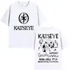 Camiseta Gráfica Kpop Katseye Beautiful Chaos Moda Unissex Gola Redonda Manga Curta Camiseta Casual Estilo de Rua