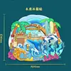 Imanes Creativos para Refrigerador de Viaje: Imanes de Madera Magnéticos Culturales y Creativos 3D de Edificios de Beihai, Guangxi, Souvenirs de Monumentos de la Ciudad