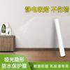 Película de Protección Electroestática para Paredes, Pintura de Látex Transparente, No Daña las Paredes Blancas, Pegatina Antipatadas y Antisuiedad para Repisa de Ventana, Película Impermeable para Paredes
