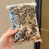 Elásticos de Cabelo Pequenos Infantis para Meninas, Faixas de Cabelo que Não Danificam o Cabelo, Cordas de Cabelo de Alta Elasticidade para Bebês