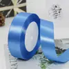 Cinta de Poliéster de 2.5 cm 22 m Cinta para Envolver Regalos Cinta para Empaquetar Pasteles Decoración de Ramo de Flores