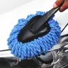 Plumero para Polvo de Coche Lavado de Coche Mini Mopa Cepillo Barrido Plumero de Polvo Fibra de Nano Fibra Arrastre de Cera Artefacto Limpiador para Coche