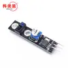 KY-033 Sensor de Seguimiento TCRT5000 Interruptor Fotoeléctrico Reflectante Módulo de Seguimiento Infrarrojo Puesta en Marcha