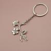 Amazon Xiyin Temu AliExpress Explosões Joias Simples Ramo Flor Keychain Pingente