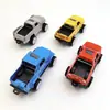 Camioneta de Colección Clásica Transfronteriza Modelo de Camión Juguete Simulación de Entrega Coche Clásico de Aleación Modelo de Coche de Retracción
