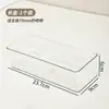 Caixa de Armazenamento de Unhas Portátil, Caixa Compacta Transparente com Tampa Flip-Top, Exibição à Prova de Poeira na Mesa, Caixa de Embalagem para Unhas Manuais e Nail Art Finalizado