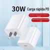 Adequado para Celular Apple 15 Carregador Certificado 3C Pd30W Cabeça de Carregamento Rápido iPhone Cabo Duplo C Conjunto de Carregamento Rápido Apple