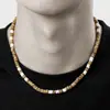 Venda Quente Transfronteiriça Estilo Boêmio Peças de Cerâmica Soft Costura Peças de Madeira Colar Masculino Versátil Preto e Branco Costura Colar de Cerâmica Soft