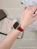 Hebilla en forma de U, diseño de cintura delgada, correa de cuero, compatible con Apple Watch Series 11, iWatch 9, 8, 7 y SE