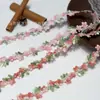 Nova Renda Bordada Florido Pequeno Estilo Chinês Solúvel em Água Acabamento para Roupas Acessórios de Tecido Joias Acessórios para Colares Venda por Atacado
