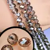 Rueda de Cuentas Planas de Boutique Cuentas Hechas a Mano DIY Cuentas de Vidrio de Cristal Cuentas para Joyería Cuentas Sueltas Accesorios para Joyería Accesorios Venta al por Mayor