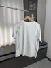 Nueva camiseta de tirantes de seda helada transpirable a rayas raglán de manga corta para hombre 2026, adecuada para actividades al aire libre en verano, de secado rápido y con longitud de manga de tres cuartos.