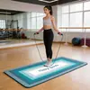 Corda de Pular Doméstica Mais Vendida Transfronteiriça Treinamento de Exercícios Tapete de Corda de Pular Silencioso Absorvente de Choque Tapete Antiderrapante Resistente ao Desgaste para Exercício Interno Yoga